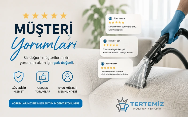 Ankara Koltuk Yıkama Yorumları - Tertemiz Koltuk Yıkama
