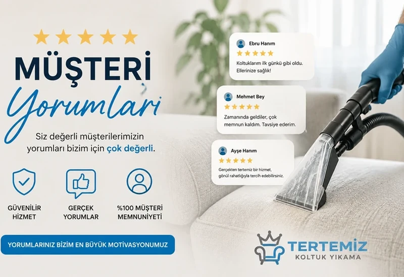 Ankara Koltuk Yıkama Yorumları - Tertemiz Koltuk Yıkama
